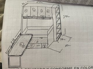 Conjunto dormitorio juvenil/individual