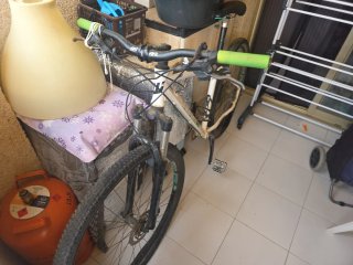 Bicicleta de Montaña Blanca WRC