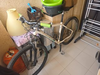 Bicicleta de Montaña Blanca WRC