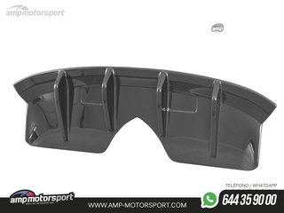 DIFUSOR TRASERO BENTLEY CONTINENTAL GT 2009-2012 NEGRO BRILLO
