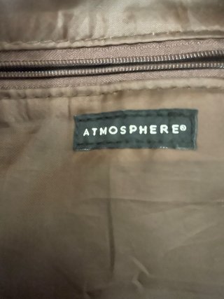 Bolso de hombro peludo marrón