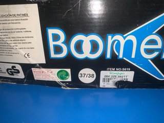 Patines Boomerang Blancos y Azules