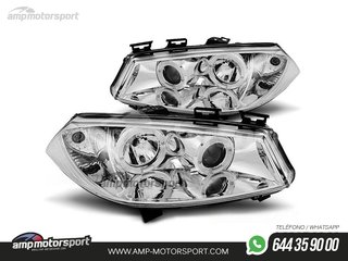 FAROS DELANTEROS OJOS DE ANGEL PARA RENAULT MEGANE