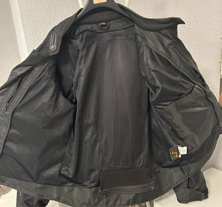 Chaqueta Moto Talla M Negra