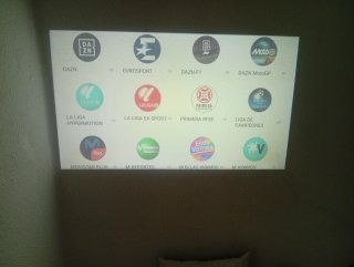 Proyector para Películas y Ftbol