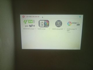 Proyector para Películas y Ftbol