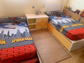 Funda nórdica y almohada Spiderman