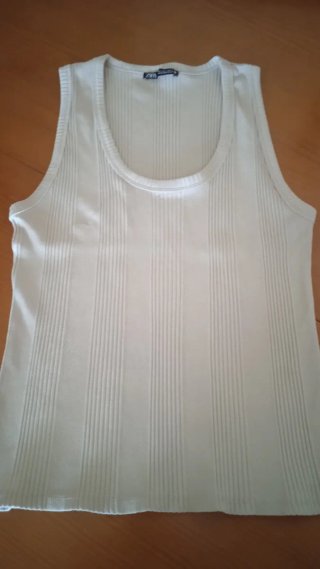 Camiseta sin tirantes mujer