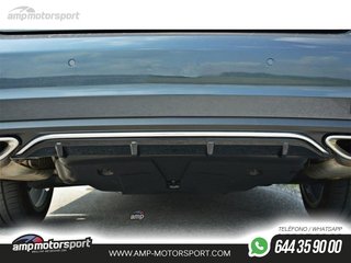 DIFUSOR TRASERO MERCEDES C W207 2012-2017 NEGRO BRILLO