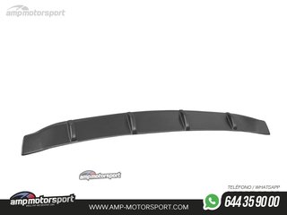 DIFUSOR TRASERO MERCEDES C W207 2012-2017 NEGRO BRILLO