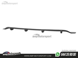 DIFUSOR TRASERO MERCEDES C W207 2012-2017 NEGRO BRILLO