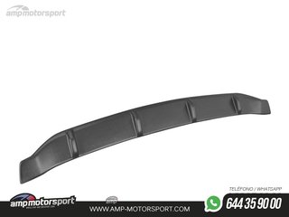 DIFUSOR TRASERO MERCEDES C W207 2012-2017 NEGRO BRILLO