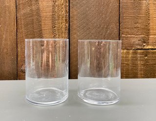 2 Vasos Luigi Bormioli Cristal Transparentes