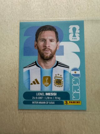 Cromos Panini Mundial 2026