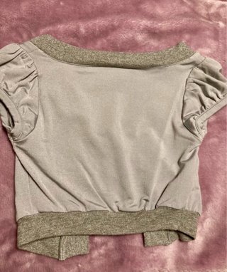 Bolero marca Imperial . Gris Talla M
