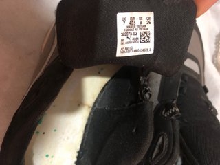Zapatillas Puma Negras y Grises