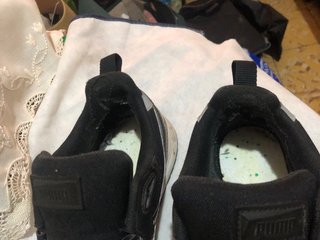 Zapatillas Puma Negras y Grises