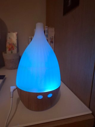 Humidificador Natura Blanco y Marrón