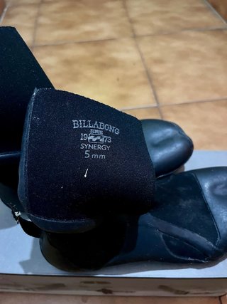 Escarpines Billabong Synergy 5mm Talla 38.5
