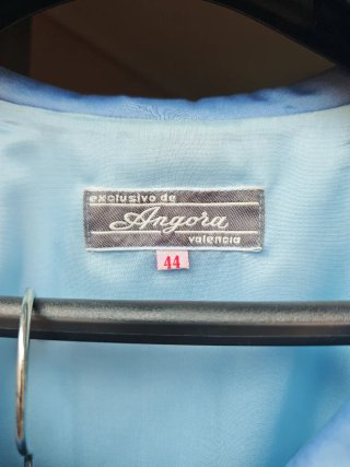 Traje chaqueta y falda azul Agora