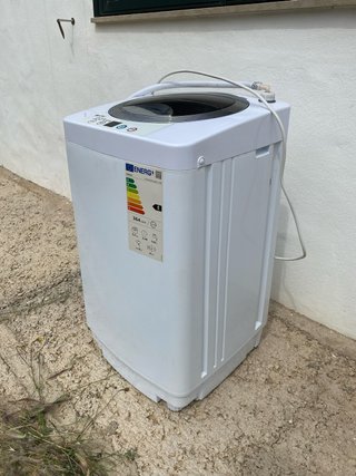 Lavadora Portátil Costway Blanca