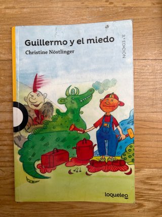 Libro Guillermo y el miedo
