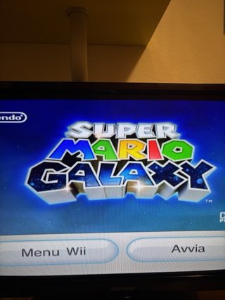 Nintendo Wii Bianca + Super Mario Galaxy