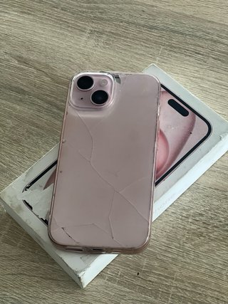 iPhone 15 Rosa 100% Batería Original 2M Garantia.