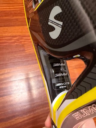 Pala Pádel Softee Summit 3.0 Yellow Power – Carbon