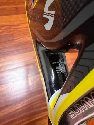 Pala Pádel Softee Summit 3.0 Yellow Power – Carbon