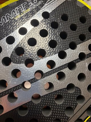 Pala Pádel Softee Summit 3.0 Yellow Power – Carbon