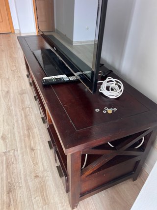 Mesa TV Madera Maciza