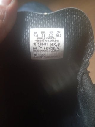 Botas de fútbol Puma King Talla 41