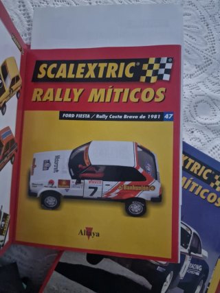 Scalextric Rally Míticos Altaya Completo