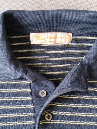 Jersey Burberrys rayas años 70
