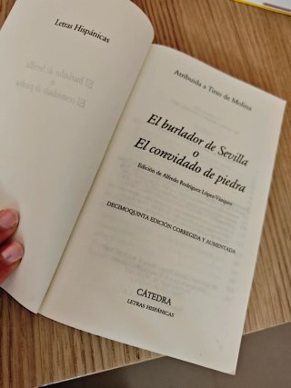 El burlador de Sevilla Tirso de Molina