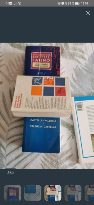 9 DICCIONARIOS ESCOLARES Y PROFESIONALES