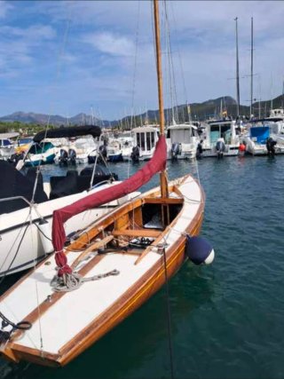 Embarcación a vela modelo Pampus Madera