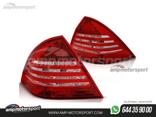 PILOTOS LED PARA MERCEDES CLASE C W203 BERLINA 2000-2004