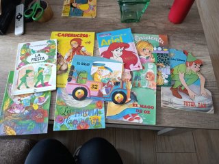 Lote cuentos infantiles clásicos y Disney