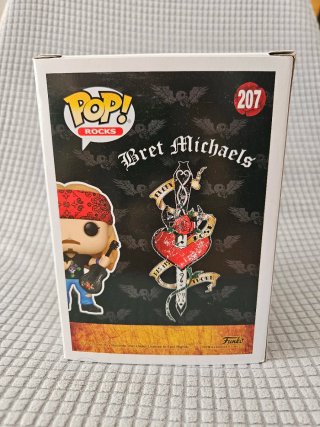 Funko Pop Bret Michaels 207