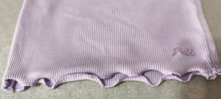 Top o bando lila Pull&Bear Talla Única