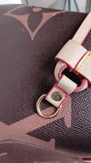 Borsa Louis Vuitton monogram marrone e beige