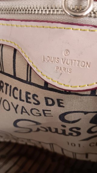 Borsa Louis Vuitton monogram marrone e beige