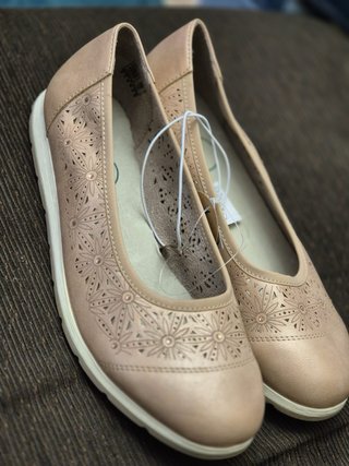 Zapatos El Corte Inglés Talla 41 Dorados