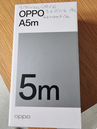 Telefino movil. Oppo A5m 8GB/256GB