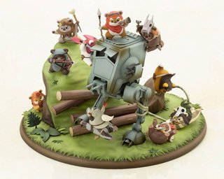 Star Wars ARTFX Battle of Endor Little Rebels 19cm