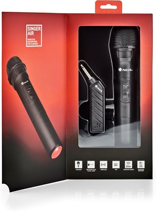 - NGS micrófono inalámbrico vocal dinámico