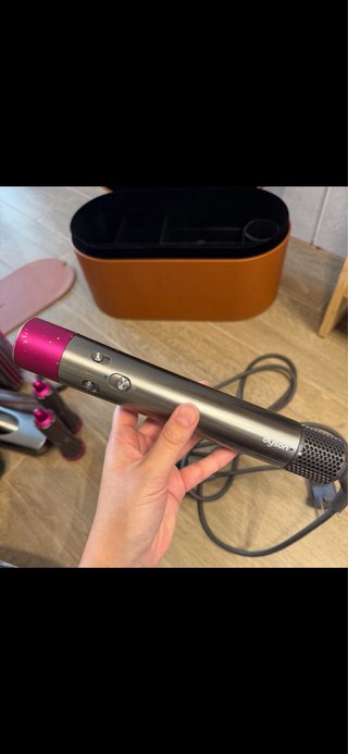Dyson Airwrap Set Completo Fucsia/Gris.