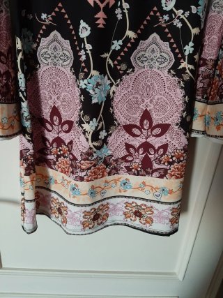 Vestido Sophie Atelier estampado floral